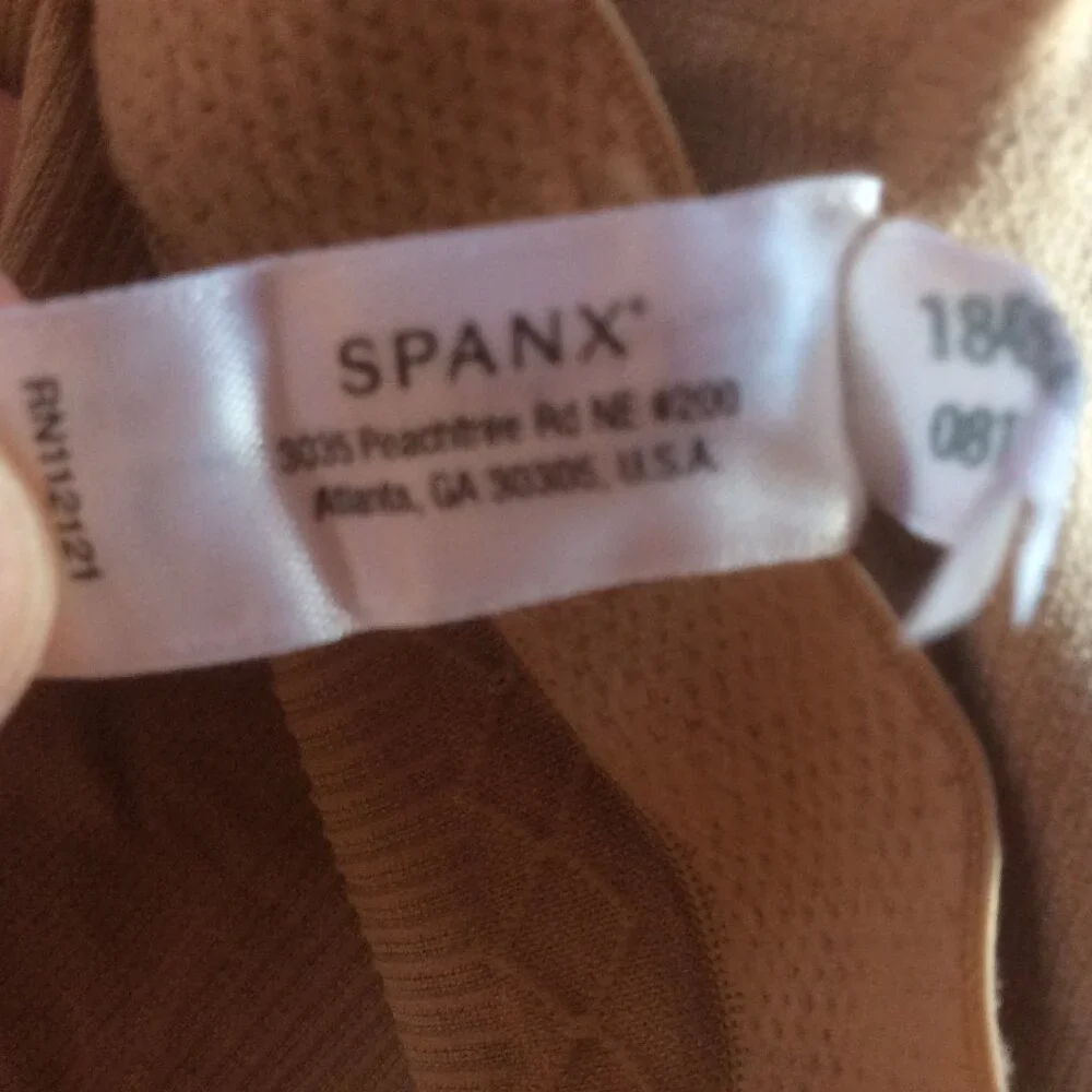 Spanx Red Hot High-Waist Mid-Thigh Nude Shapewear Shorts Size 1 (XS) - Picture 4 of 6
